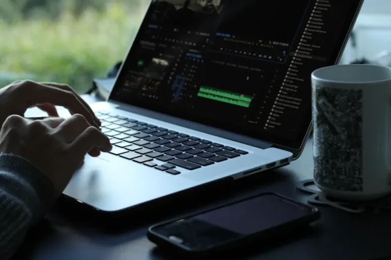 Freelance WordPress developer portfolio review for agencies on a laptop screen
