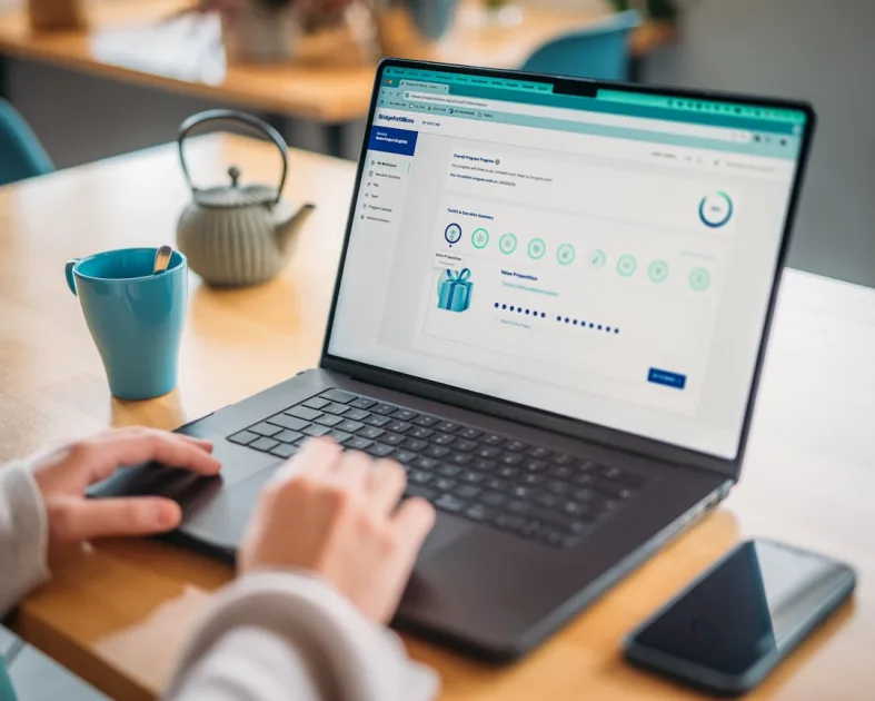 WooCommerce migration checklist being reviewed on a laptop before going live